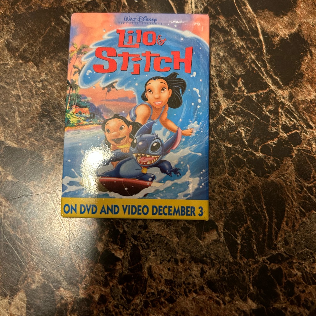 Vintage Lilo  Stitch Design Promotional Pin